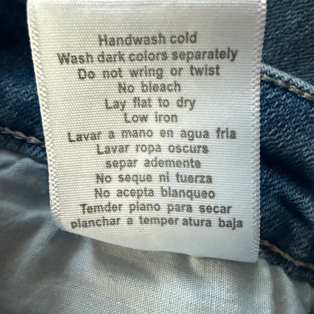 Judy Blue Skinny Jeans Distressed Button Fly Mid Rise Stretch Denim Size 3 - Picture 11 of 16